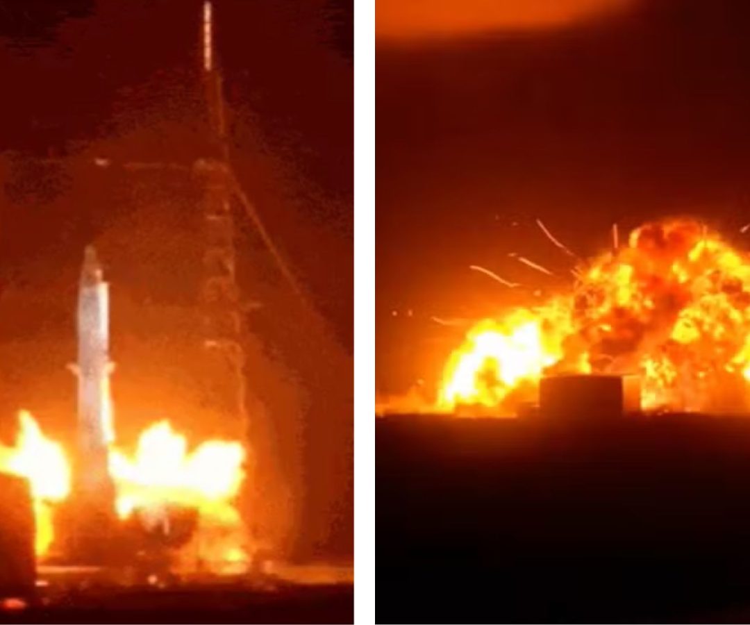 Explosão da Blue Origin
