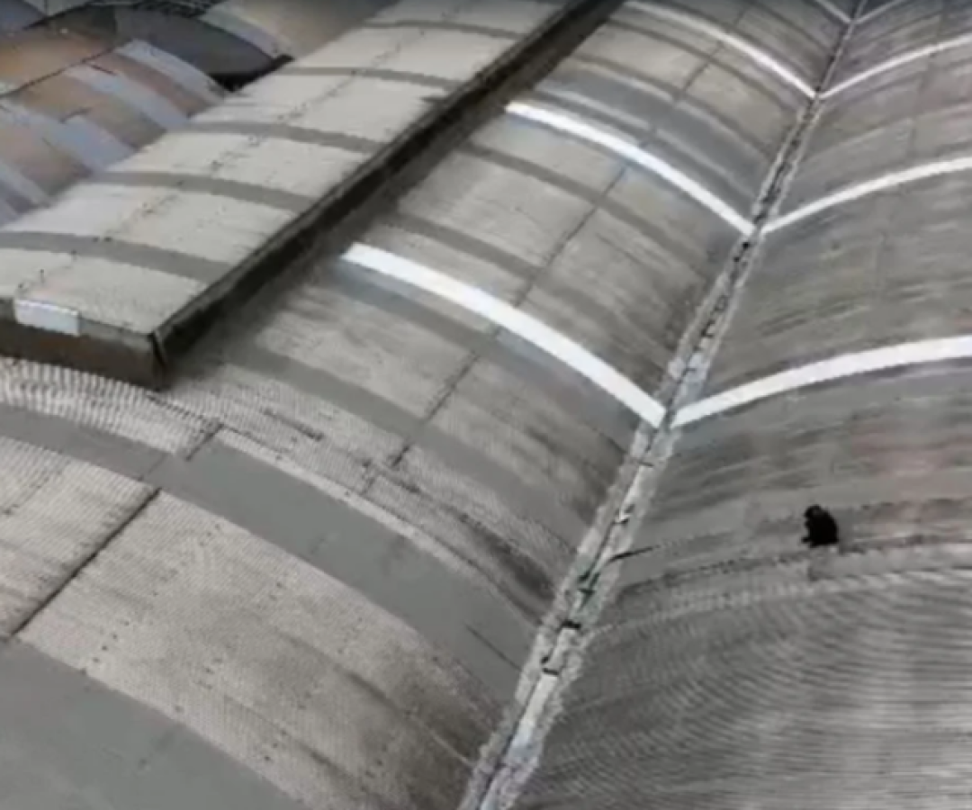 Homem invade fábrica de refrigerantes e tenta fugir pelo telhado em Mogi das Cruzes
