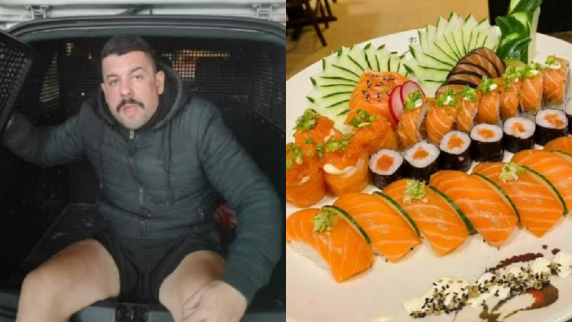 Dono de restaurante japonês é preso após furtar 4,3 kg de salmão em Guarujá