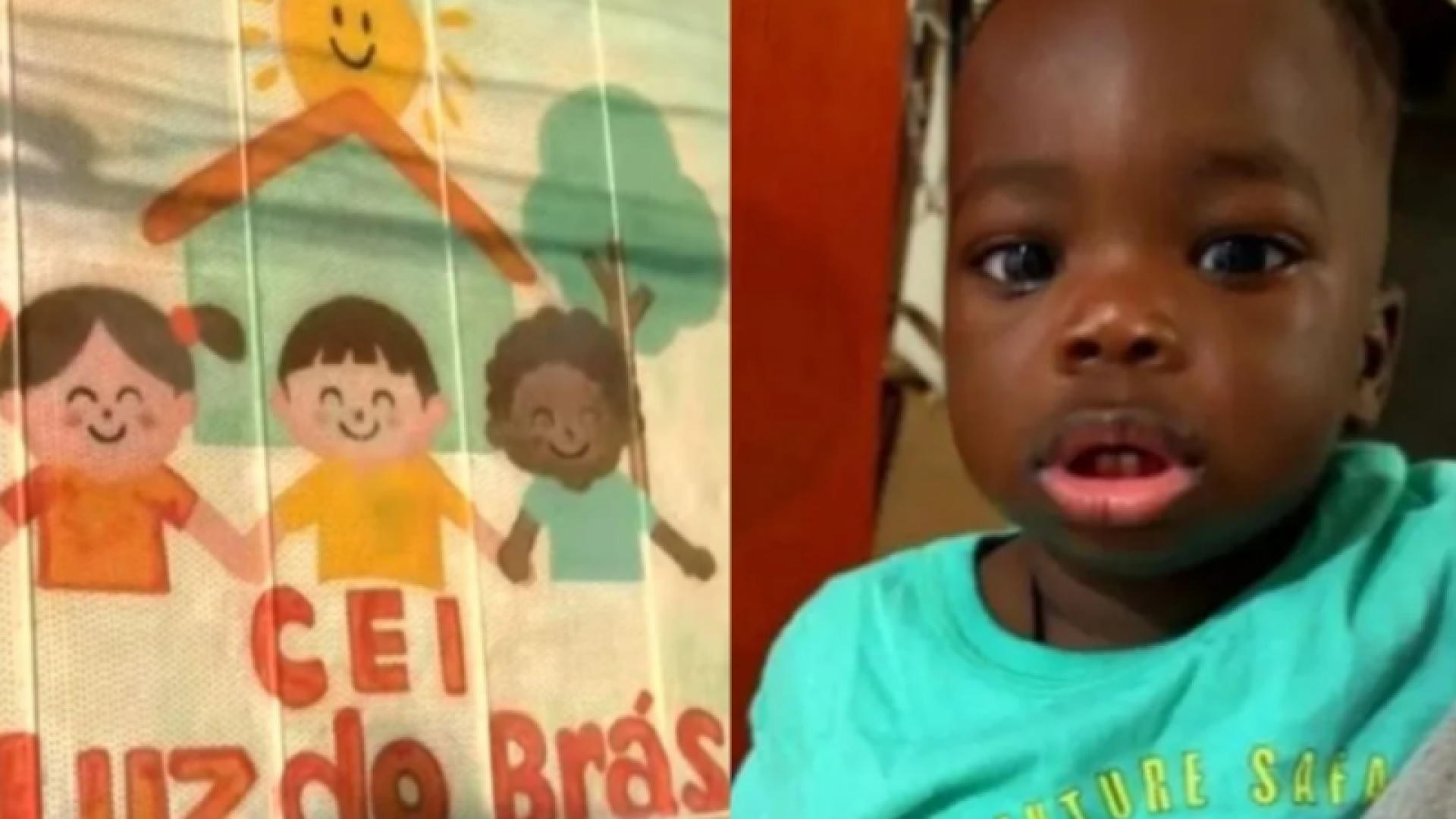 Bebê de 1 ano morreu após ficar seis minutos preso em grade de creche em São Paulo