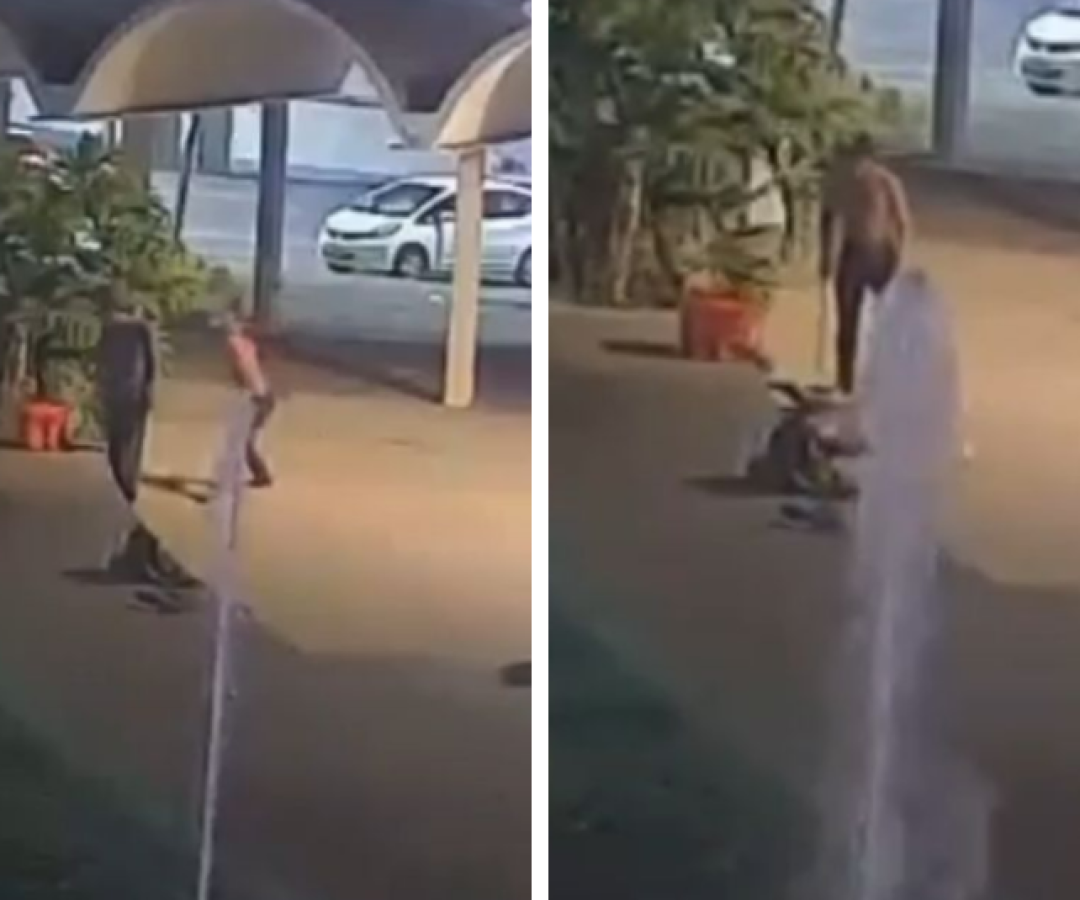 Homem é preso após tentar matar vítima com barra de ferro durante roubo em Santos