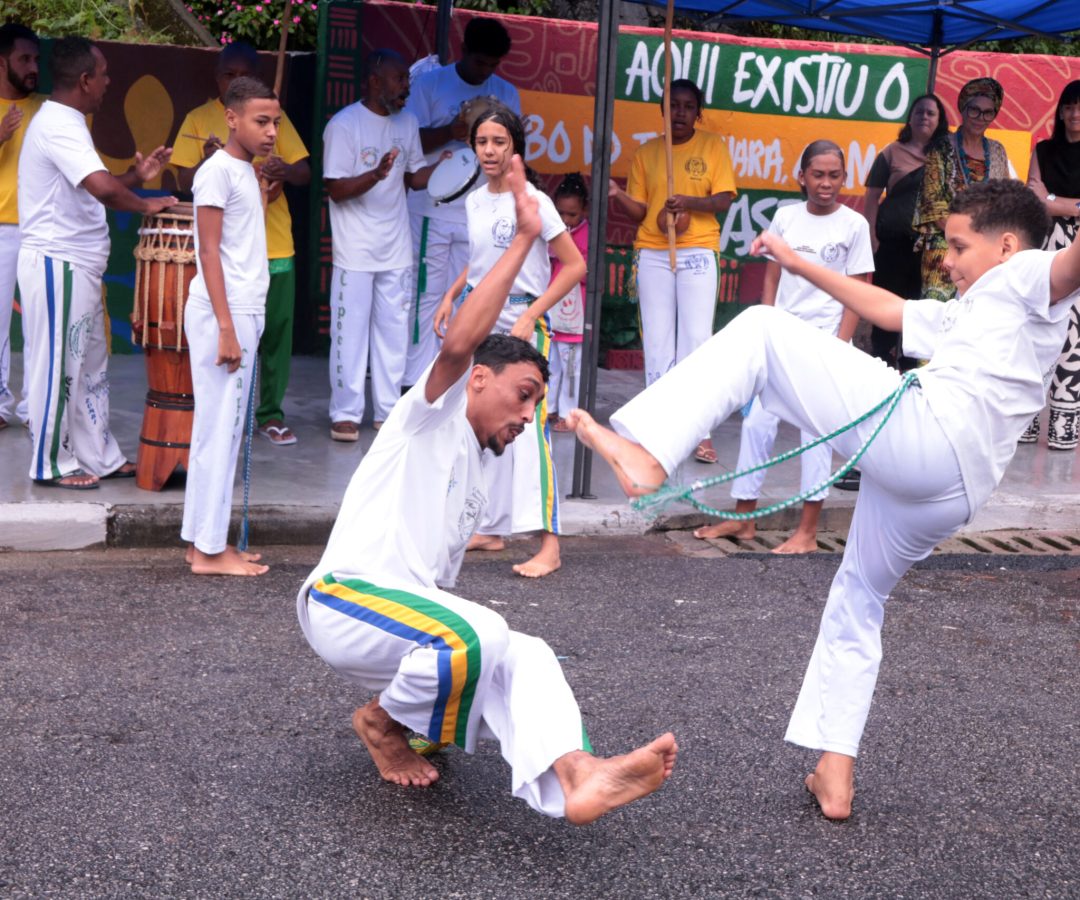 A cidade de Santos (SP) entregou, nesta segunda-feira (24), a revitalização do território histórico do Quilombo do Jabaquara...
