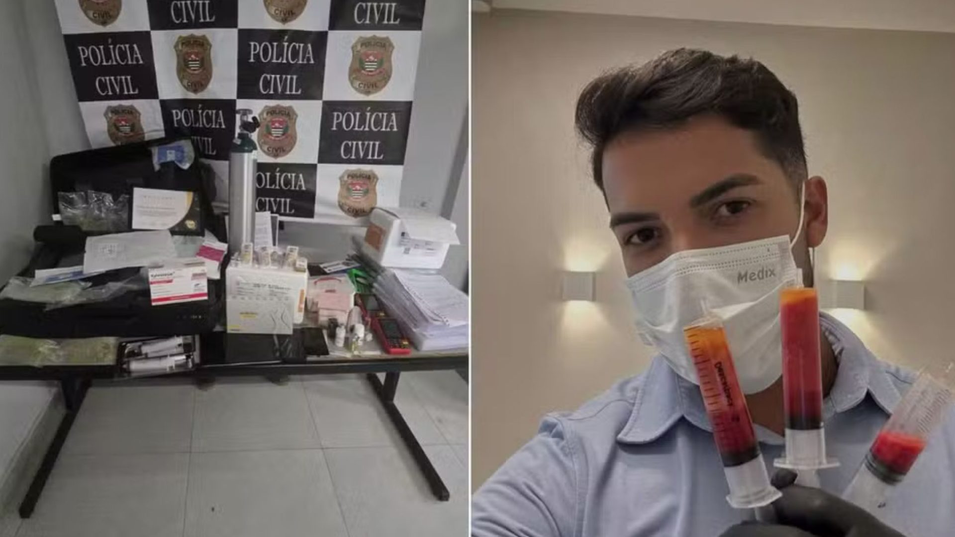 Falso médico é preso após procedimentos estéticos no Guarujá