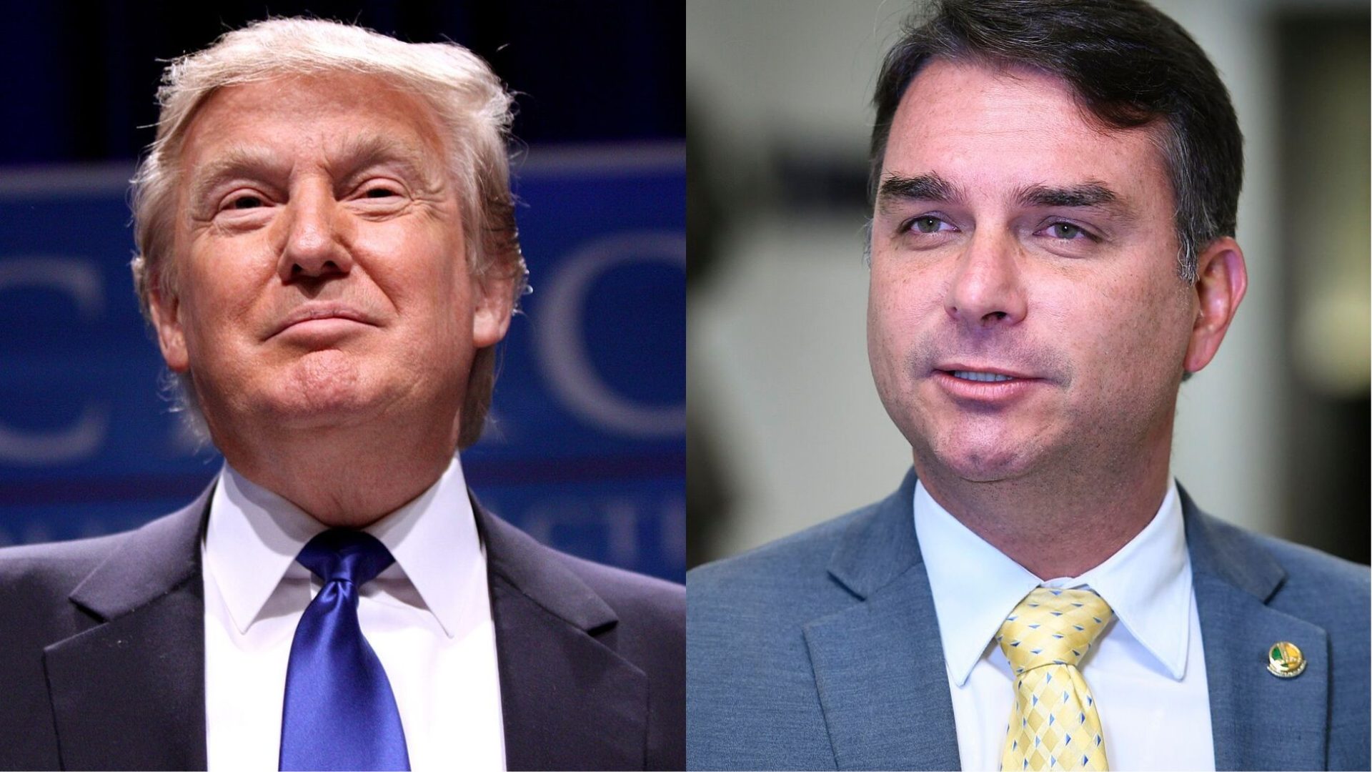 Flávio Bolsonaro Trump