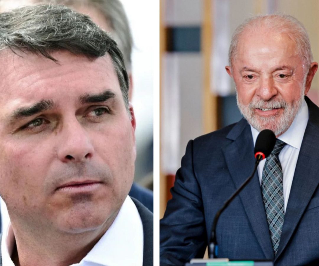 Flávio Bolsonaro critica Lula