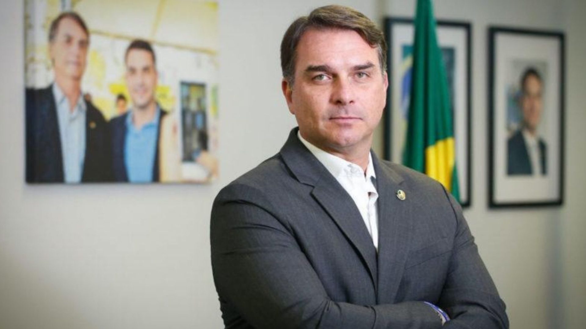 Flávio Bolsonaro e Willer Thomaz