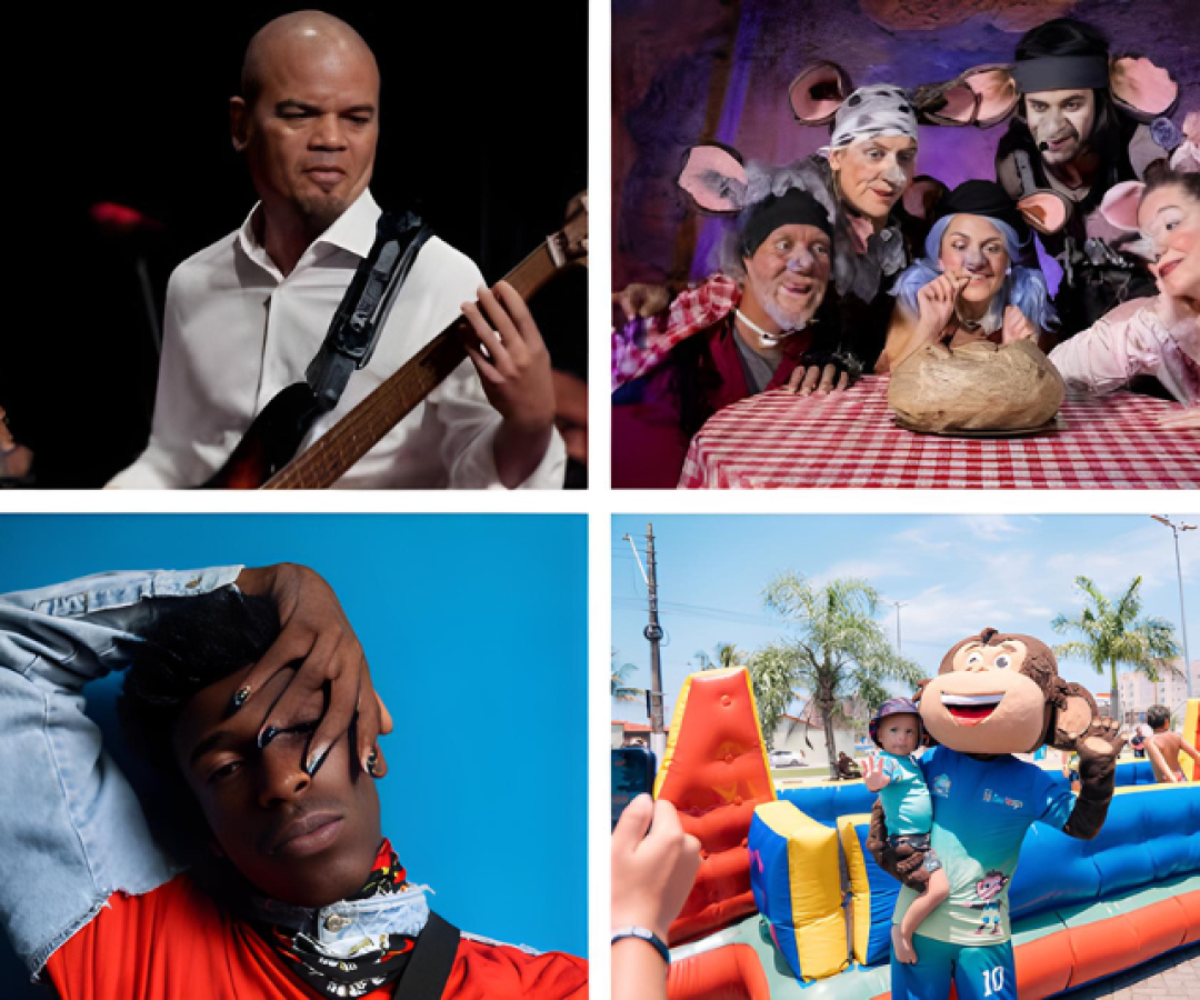 Agenda Cultural na Baixada Santista Foto: Reprodução