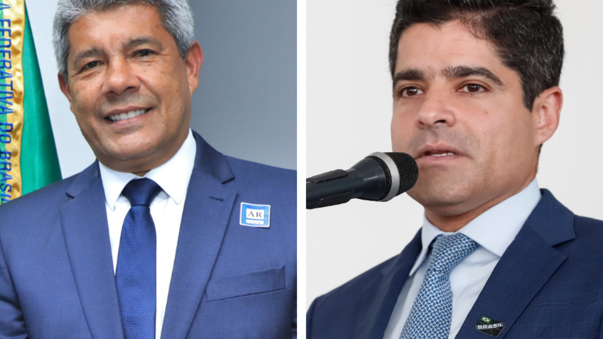 Jerônimo Rodrigues e ACM Neto disputam governo da Bahia Foto: Reprodução