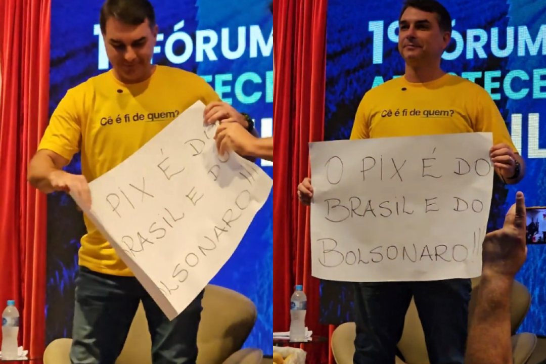Flávio Bolsonaro reage a Lula e diz que “PIX é do Brasil e do Bolsonaro”