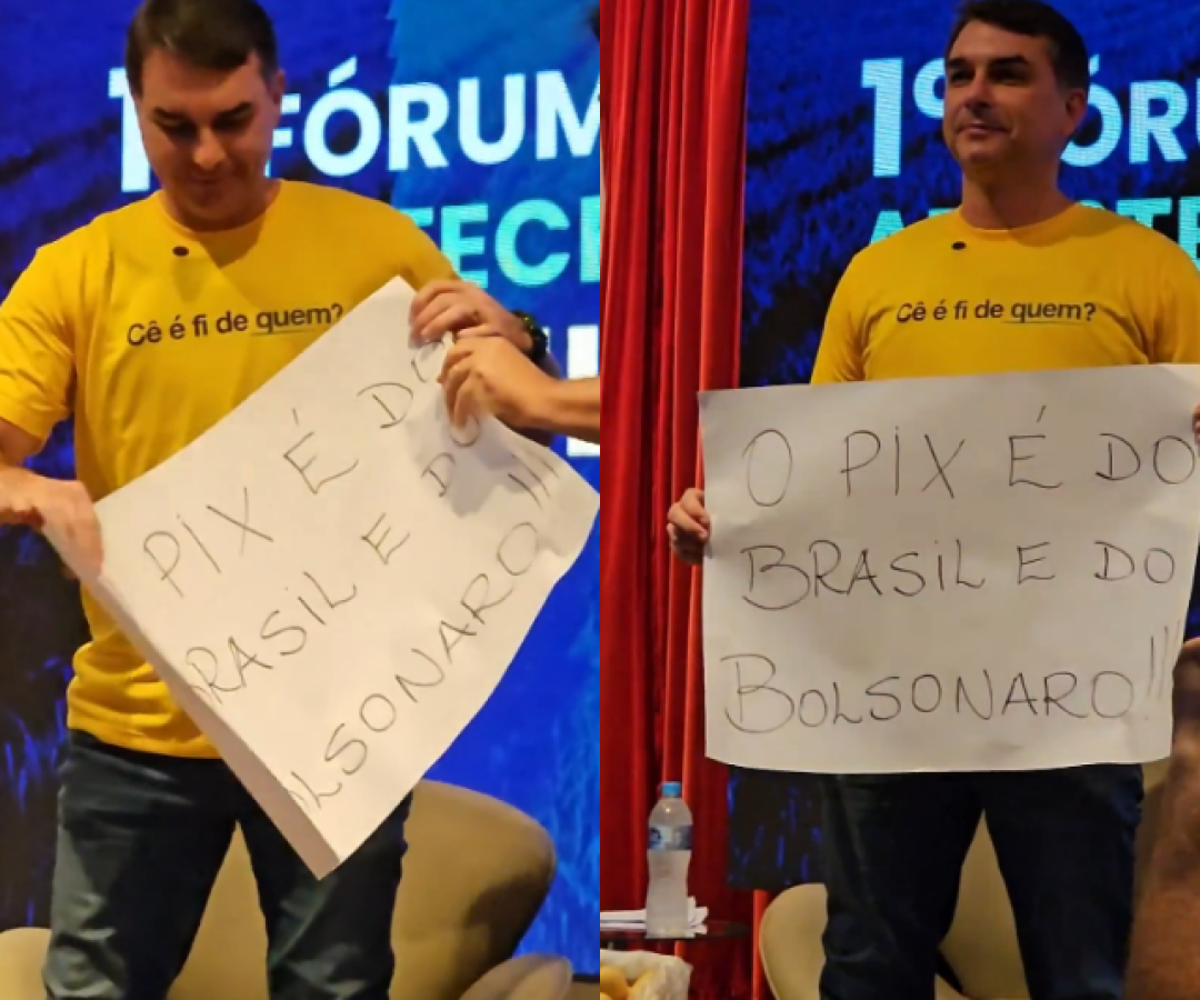 Flávio Bolsonaro reage a Lula e diz que “PIX é do Brasil e do Bolsonaro”