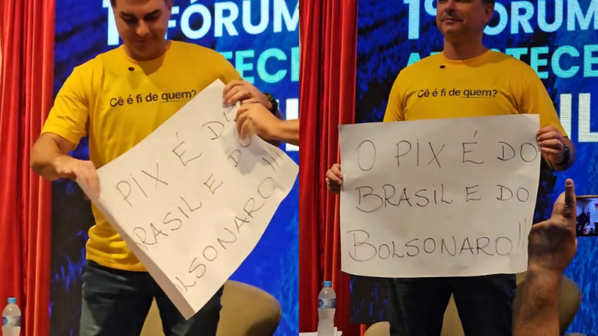 Flávio Bolsonaro reage a Lula e diz que “PIX é do Brasil e do Bolsonaro”