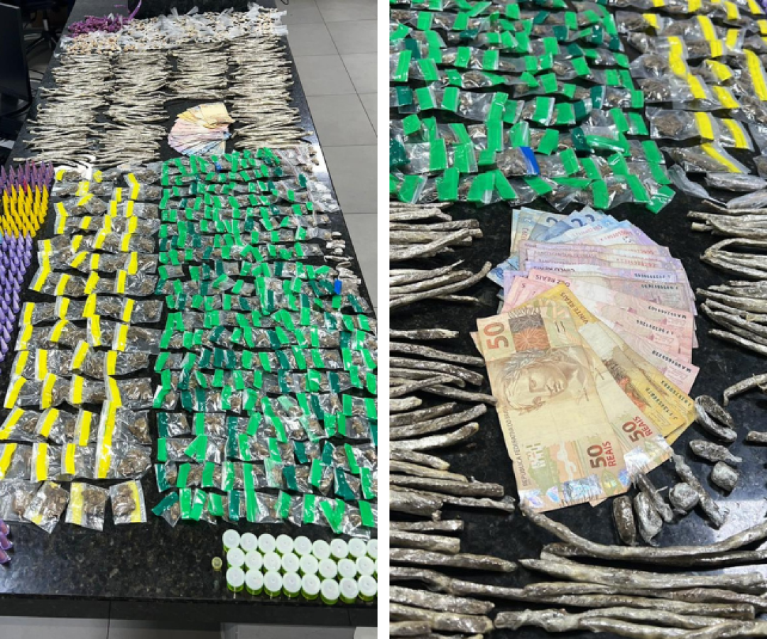 PM apreende crack, cocaína e maconha com menor em ponto de tráfico de Praia Grande