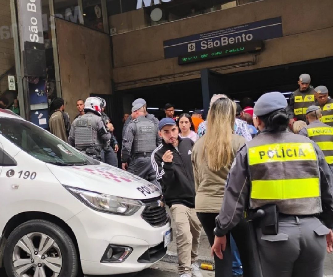Bebê recebe alta após tiroteio no Metrô São Bento; entenda o caso