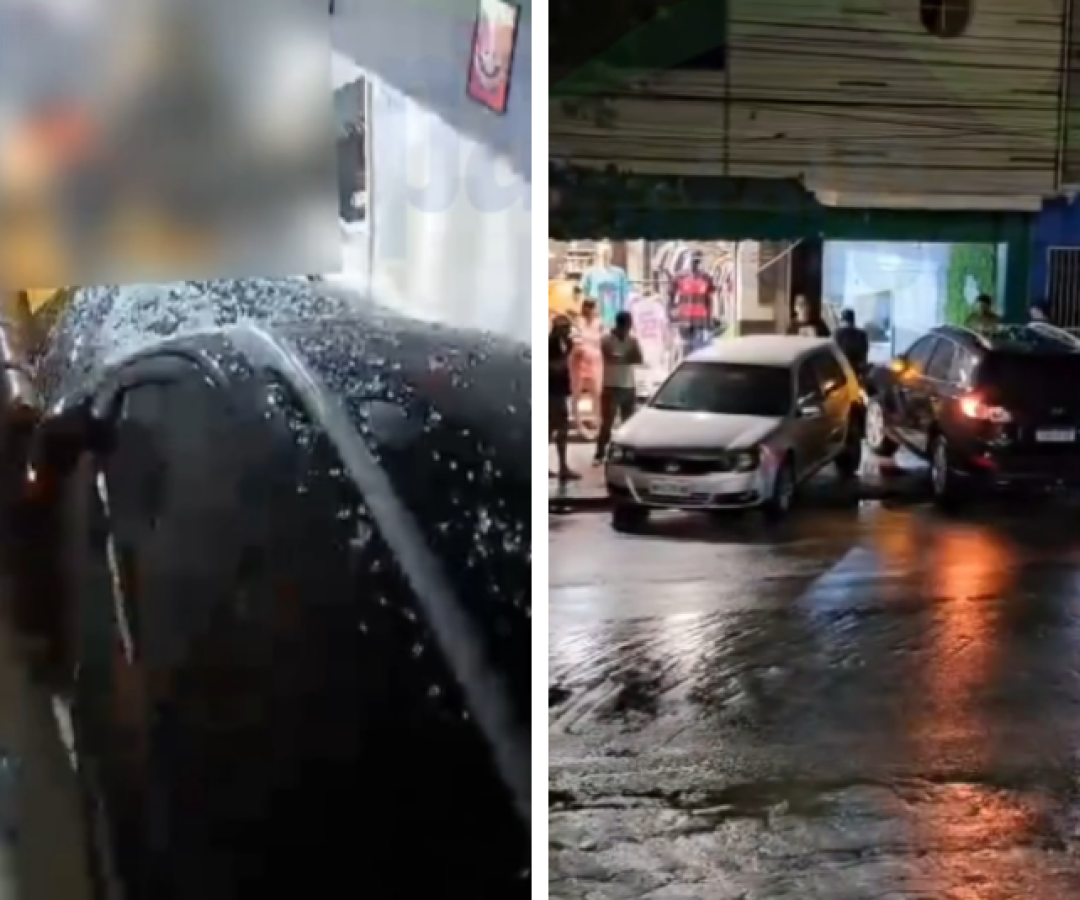 Foragida sem CNH perde controle, invade barbearia e atinge criança, em MG