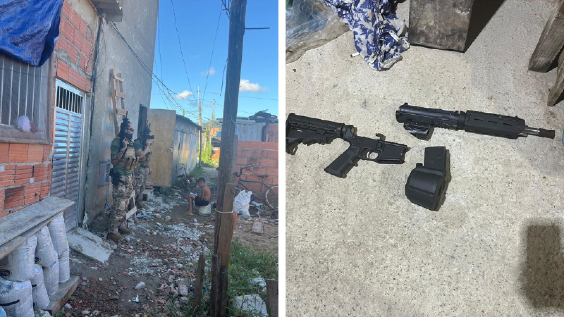 Operação prende 155 foragidos e desmonta laboratório de drogas na Baixada Santista