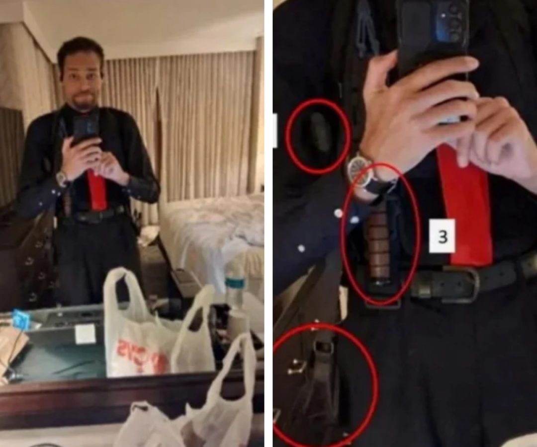 Selfie com armas revela planejamento de ataque contra Trump em jantar oficial