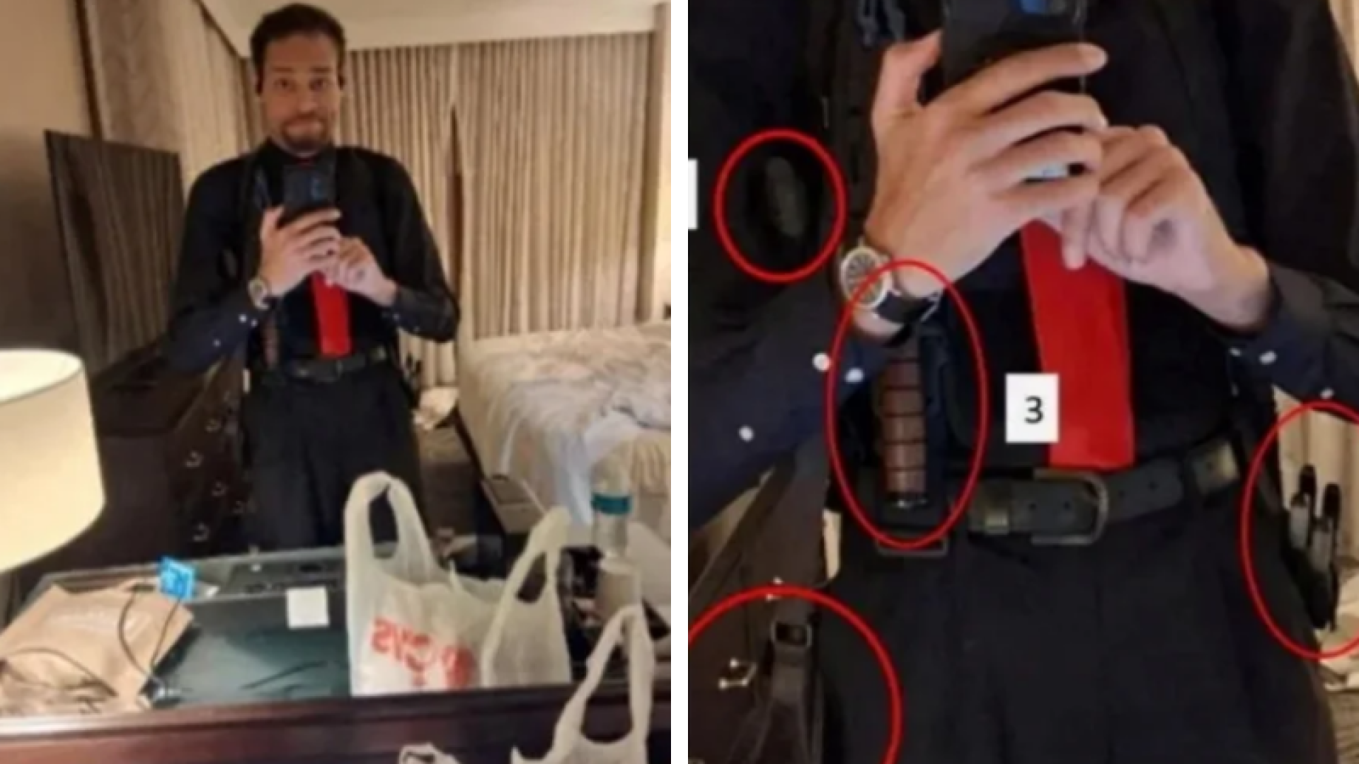 Selfie com armas revela planejamento de ataque contra Trump em jantar oficial