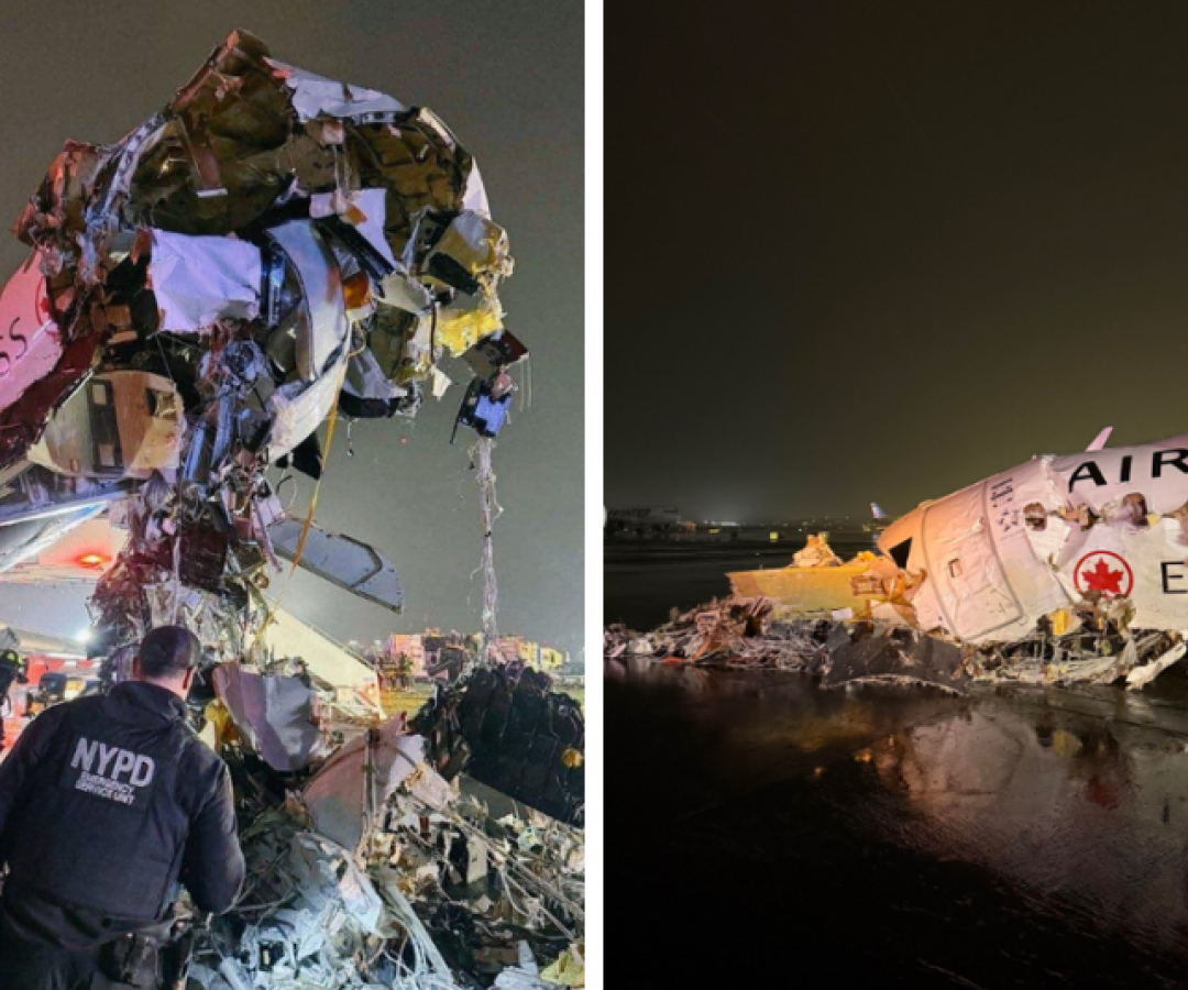Tragédia em LaGuardia: colisão entre avião e caminhão mata dois pilotos