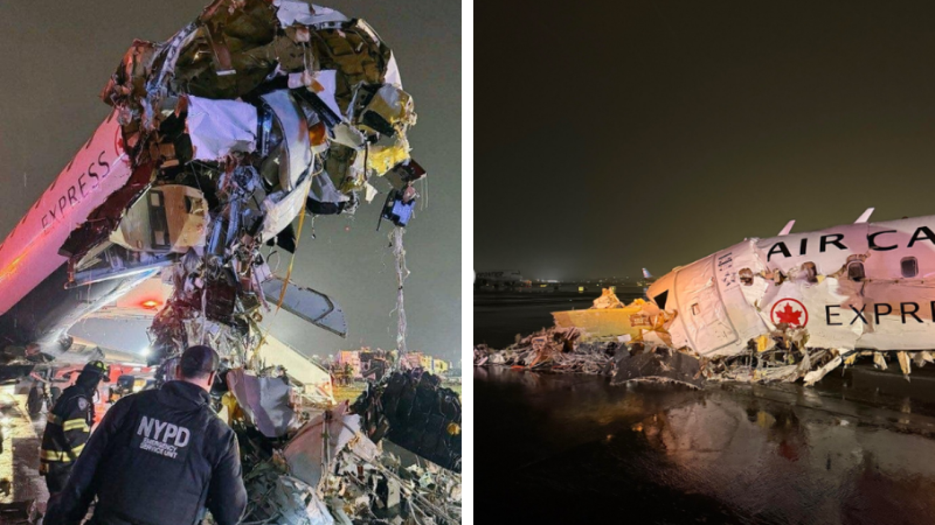 Tragédia em LaGuardia: colisão entre avião e caminhão mata dois pilotos
