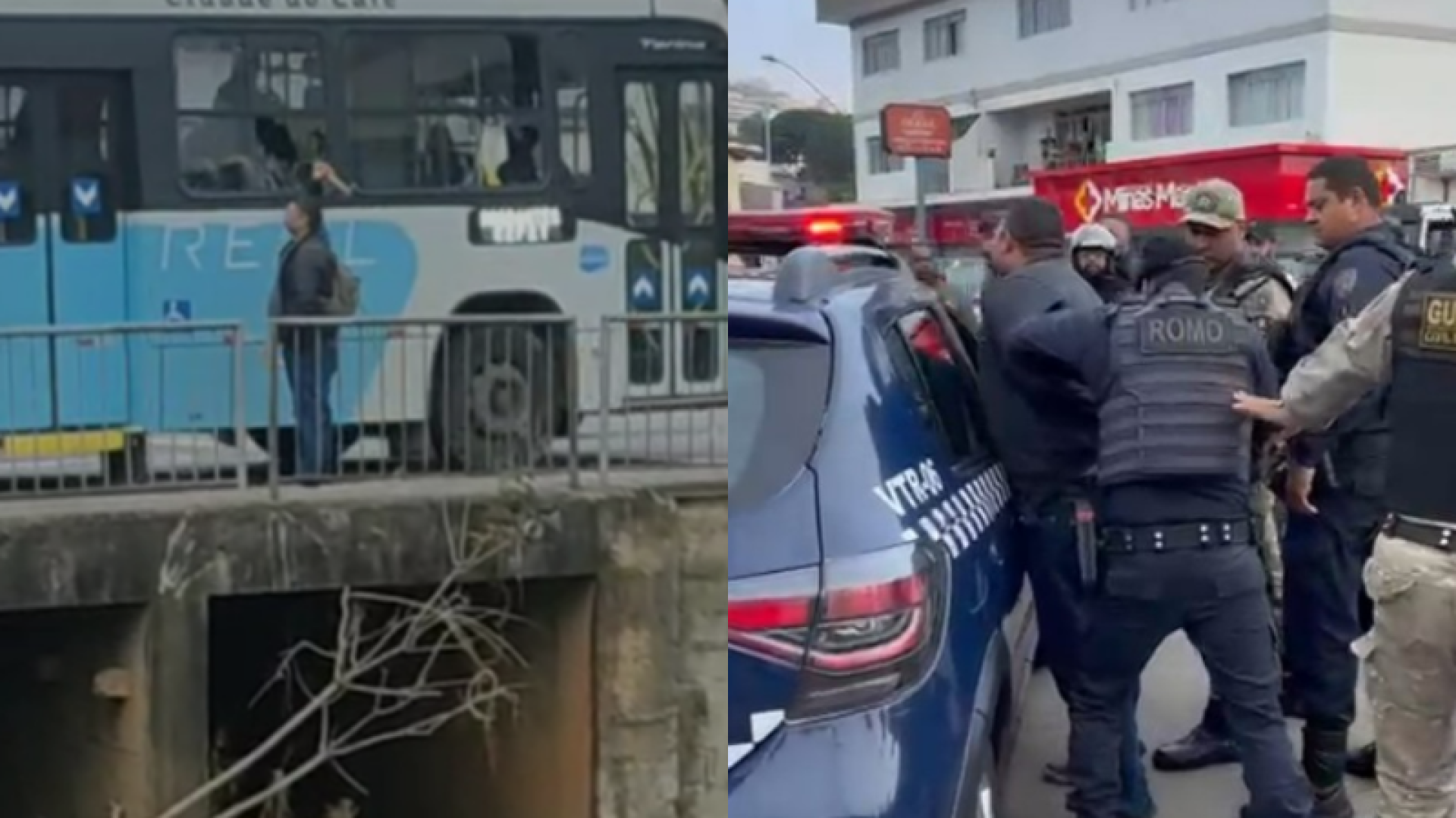 Homem quebra vidros de veículos com martelo em Varginha