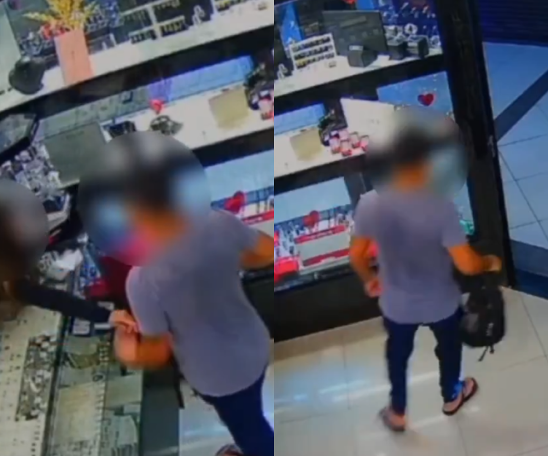 Um homem de 40 anos foi preso em flagrante após furtar mais de R$ 40 mil em correntes de ouro de uma joalheria no Guarujá...
