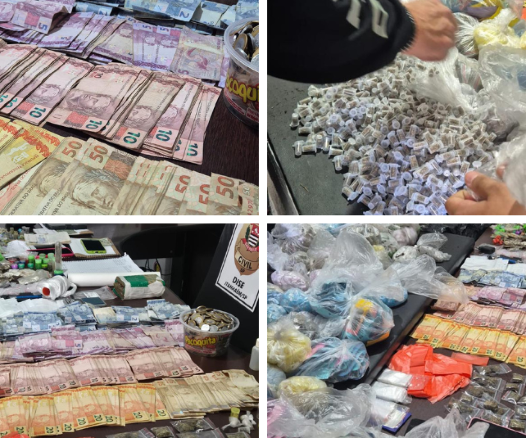 Polícia Civil realiza a Operação "Elos" contra tráfico de drogas em Itanhaém