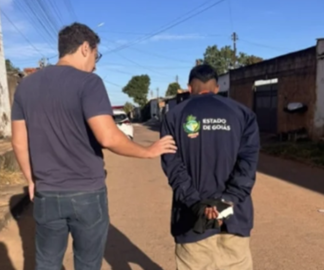 Jovem é preso após matar ex enquanto ela dormia em Águas Lindas de Goiás