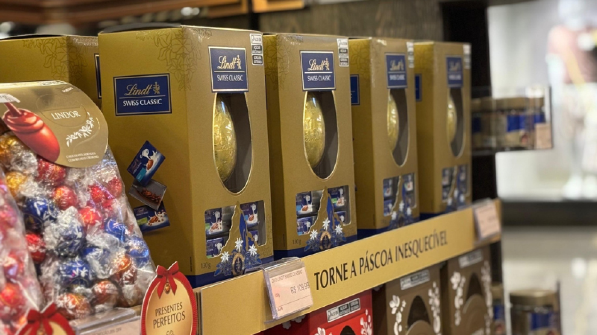 Miramar Shopping aposta em variedade de chocolates e projeta alta nas vendas de Páscoa