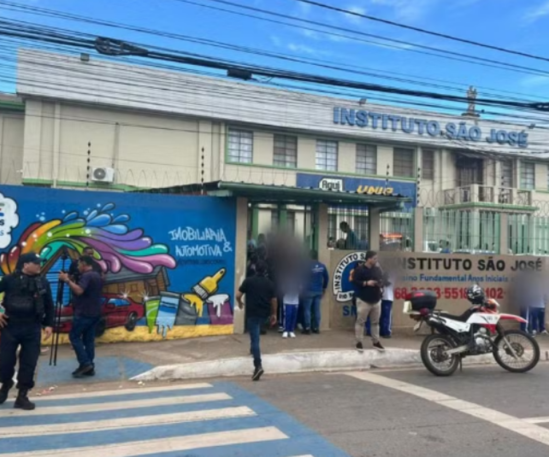 Violência nas escolas: Jovem de 13 anos é responsável por ataque fatal em colégio de Rio Branco