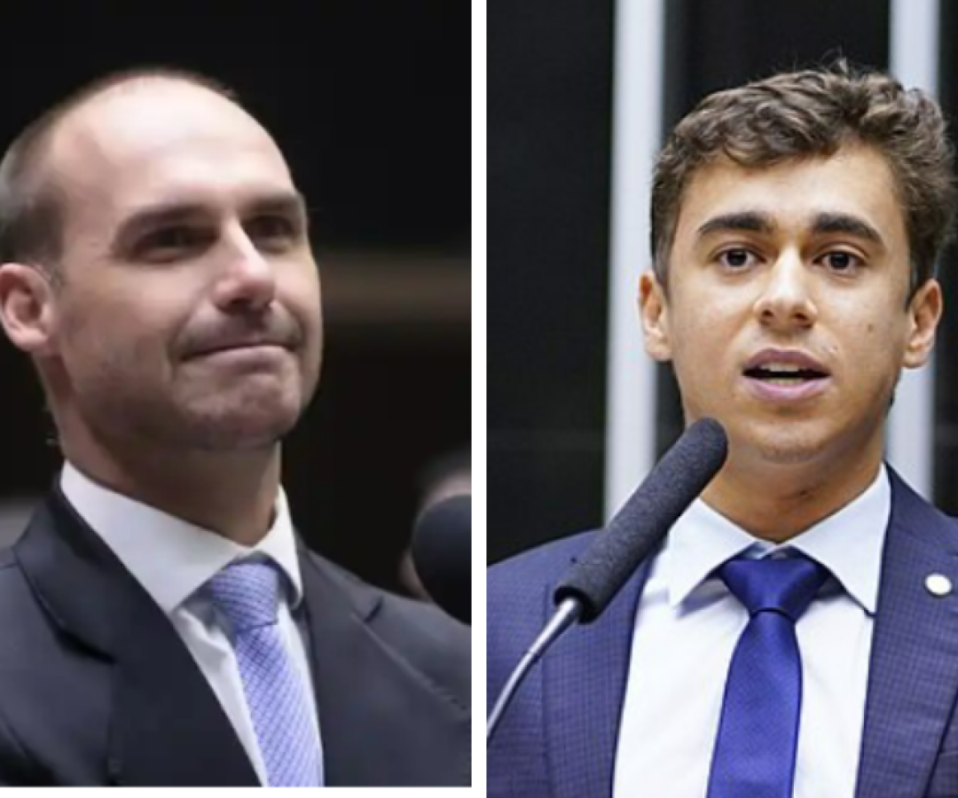 Eduardo Bolsonaro rompe silêncio e dispara sobre desentendimento com Nikolas Ferreira: "Não posso aceitar ser humilhado"