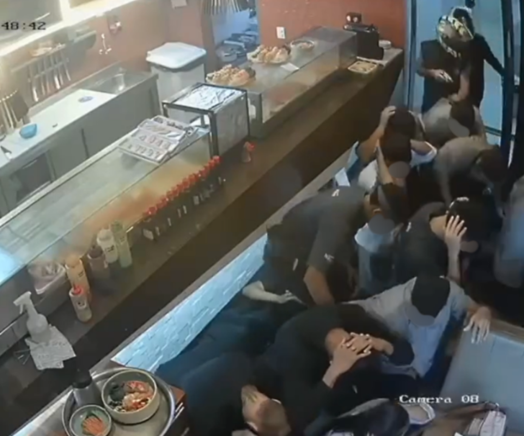 Arrastão em restaurante japonês no Morumbi causa pânico entre clientes