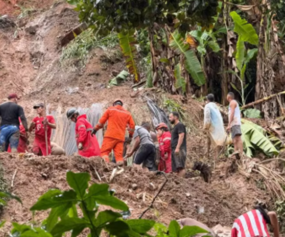 Tragédia das chuvas: 10 mortos, desaparecidos e famílias desabrigadas no país