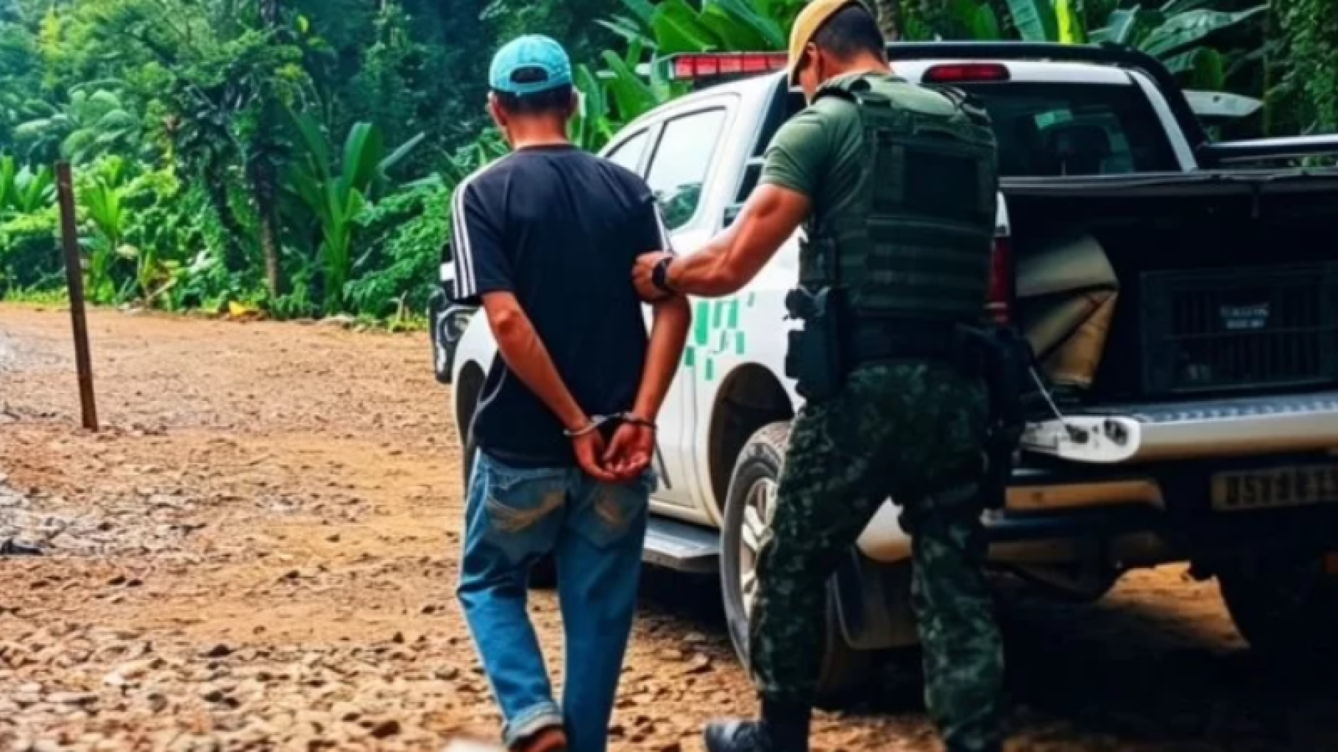 Um homem foi preso em flagrante pela Polícia Militar Ambiental da Baixada Santista em um rancho utilizado para caça ilegal...