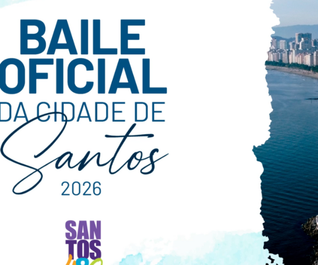 A cidade de Santos se prepara para comemorar seus 480 anos com uma edição especial do tradicional Baile da Cidade.