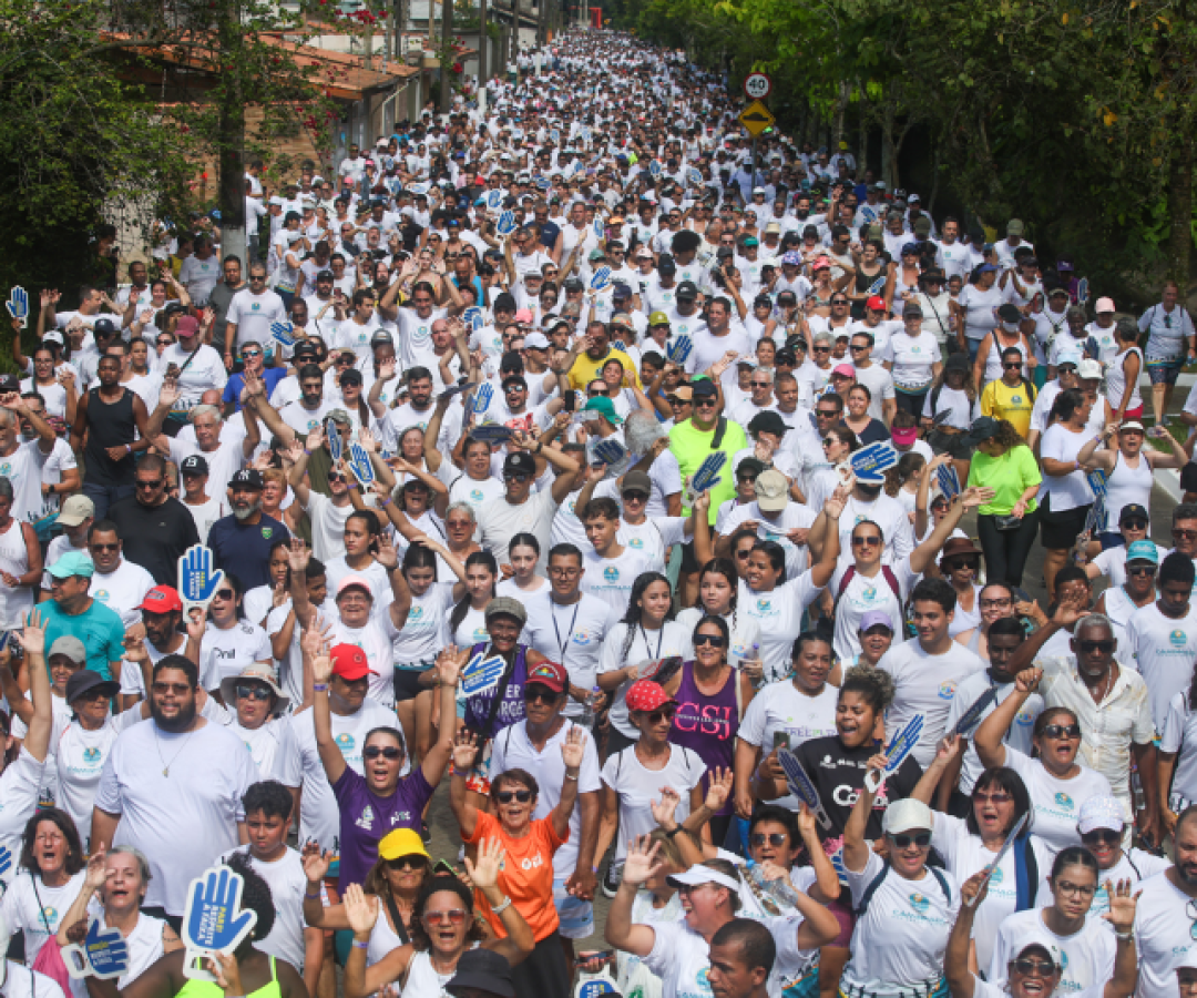A Prefeitura de Praia Grande abre na próxima segunda-feira (12) as inscrições para a 8ª Caminhada dos Emancipadores.