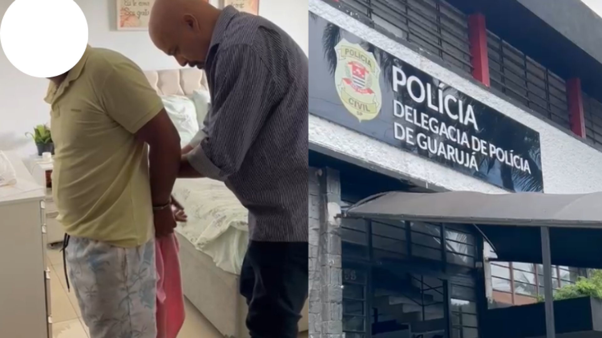 A Polícia Civil prendeu, nesta segunda-feira (9), um homem investigado por crimes sexuais no município de Guarujá, no litoral de São Paulo.