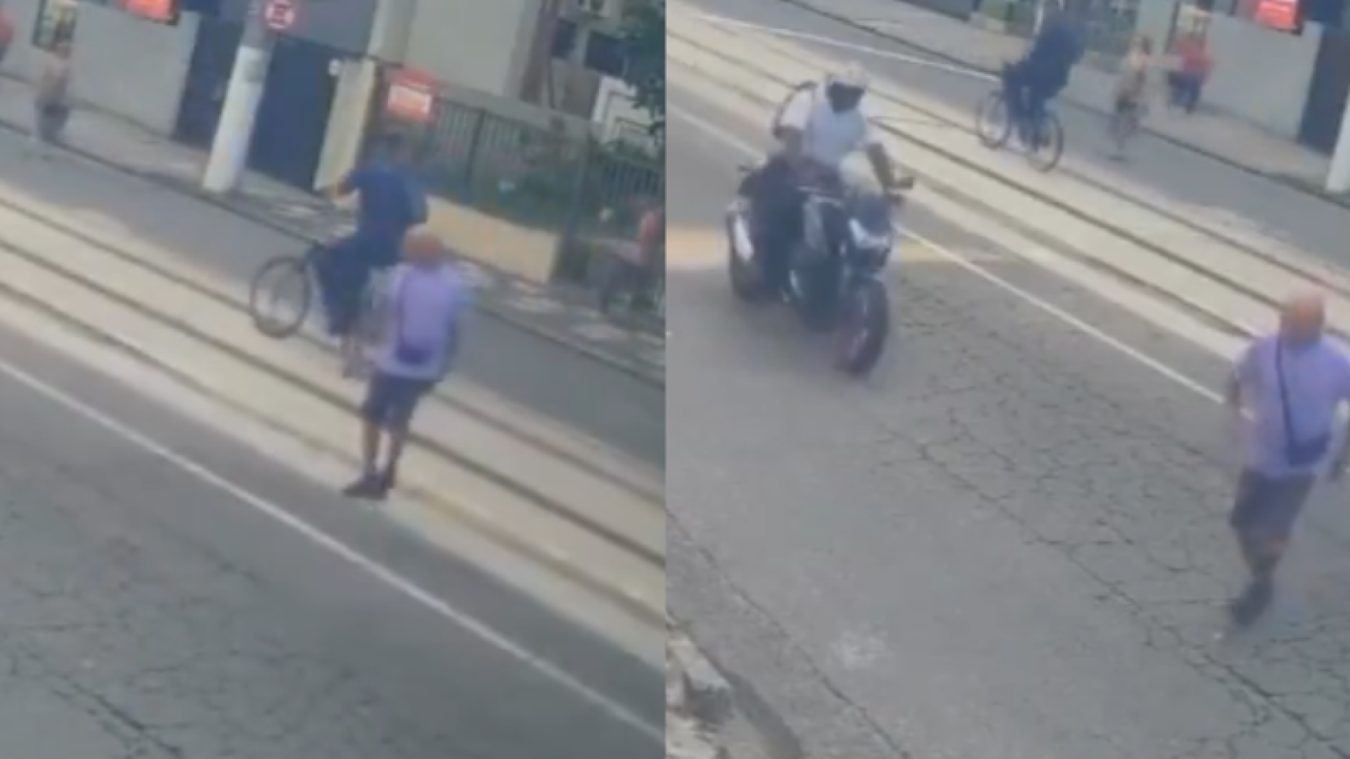 O motociclista que atropelou e matou o idoso José Raimundo dos Santos Nascimento, de 89 anos, em Santos, no litoral de São Paulo...