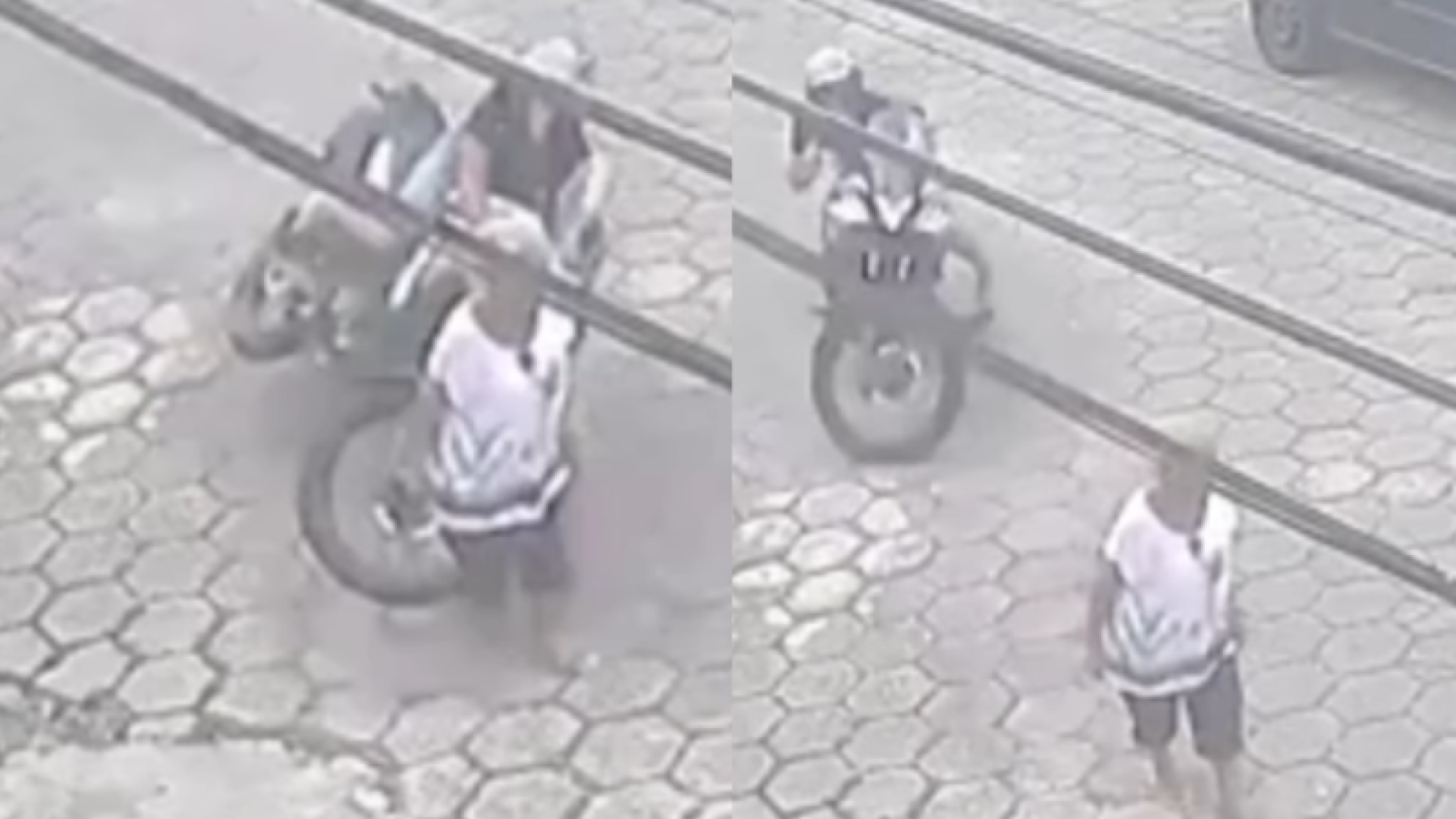 Uma mulher de 69 anos morreu após ser atropelada por uma motocicleta na Rua Guilherme Guinler, no bairro Catipoã, em São Vicente...