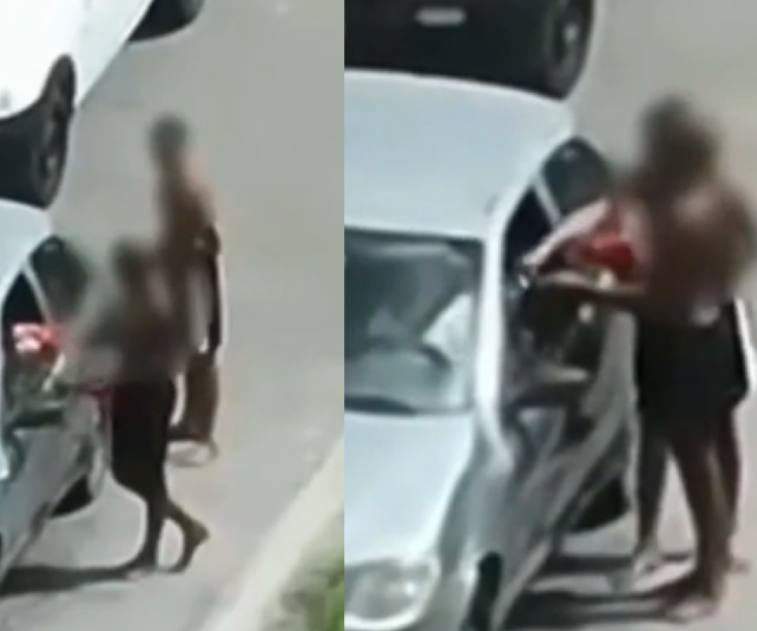 Dois adolescentes foram flagrados furtando o celular de um motorista parado em um congestionamento na Rodovia Padre Manoel...