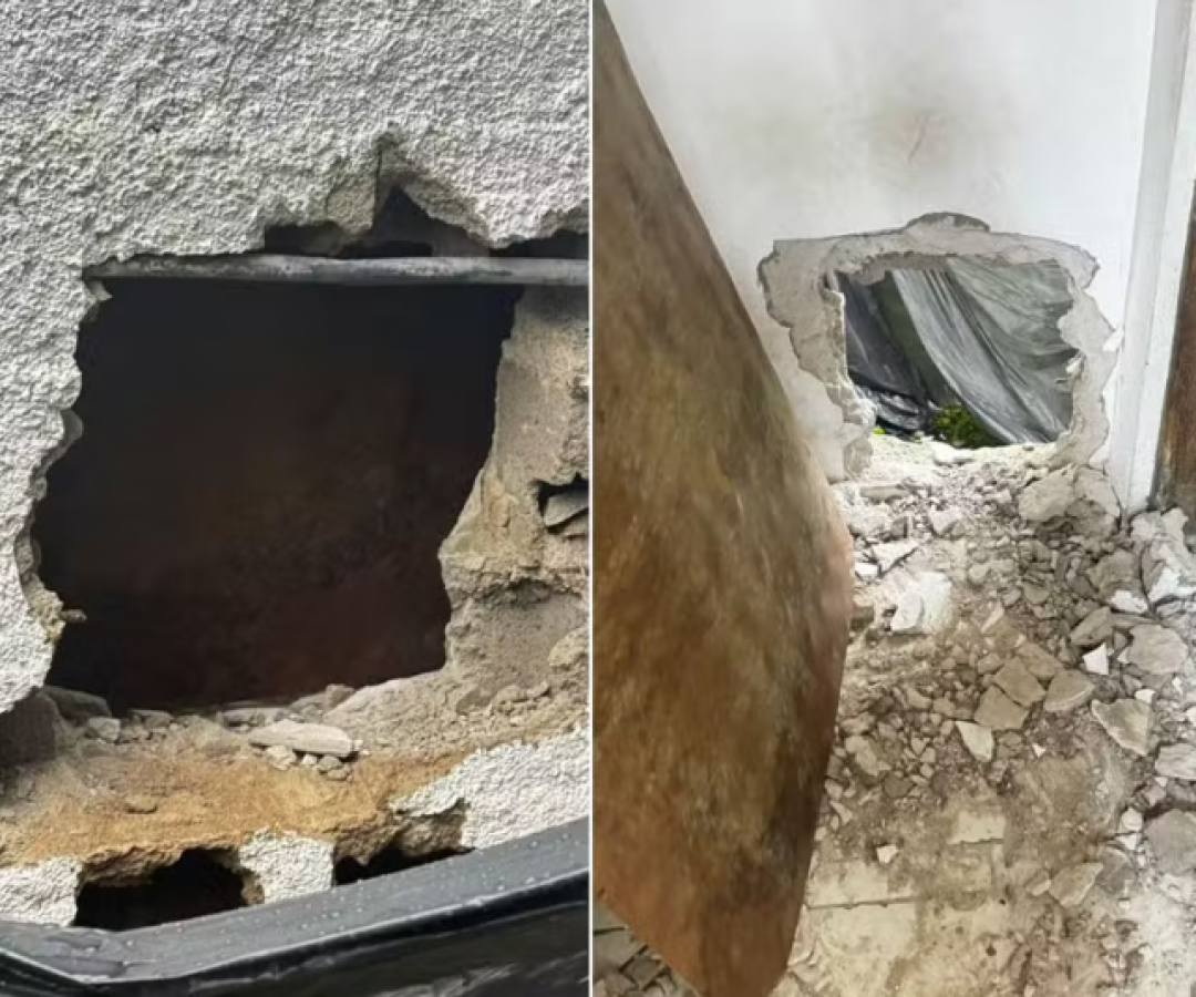 Criminosos encapuzados invadiram um supermercado localizado em Registro (SP) e furtaram cerca de R$ 100 mil do cofre do estabelecimento.