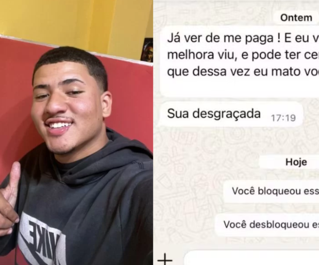Thalys Feitosa da Silva, de 19 anos, foi preso em Praia Grande, no litoral de São Paulo, após invadir a casa da ex-namorada, de 20 anos...