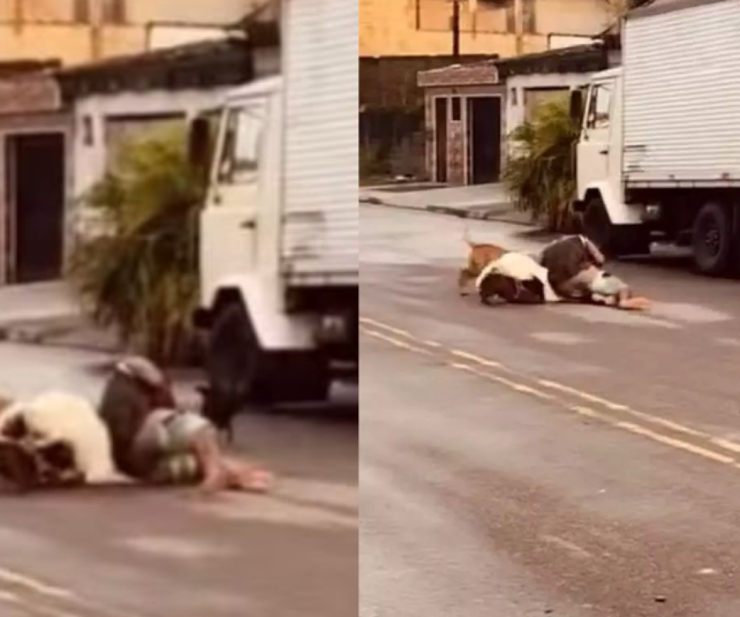 Um ex-lutador de MMA viveu momentos de tensão na tarde da última quinta-feira (12), no bairro Samaritá, na Área Continental...