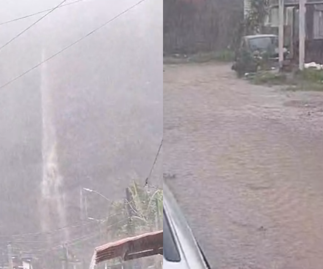 A Defesa Civil de São Paulo emitiu dois alertas extremos e acionou uma sirene de emergência em Guarujá, no litoral de São Paulo...