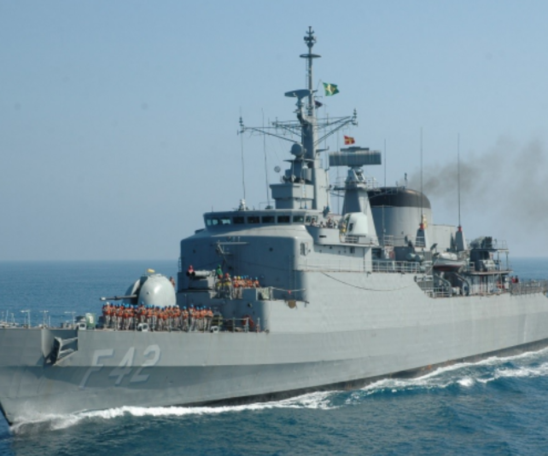 A Fragata Constituição (F-42) chegará ao Porto de Santos nesta sexta-feira (27) e permanecerá atracada até o dia 2 de março.