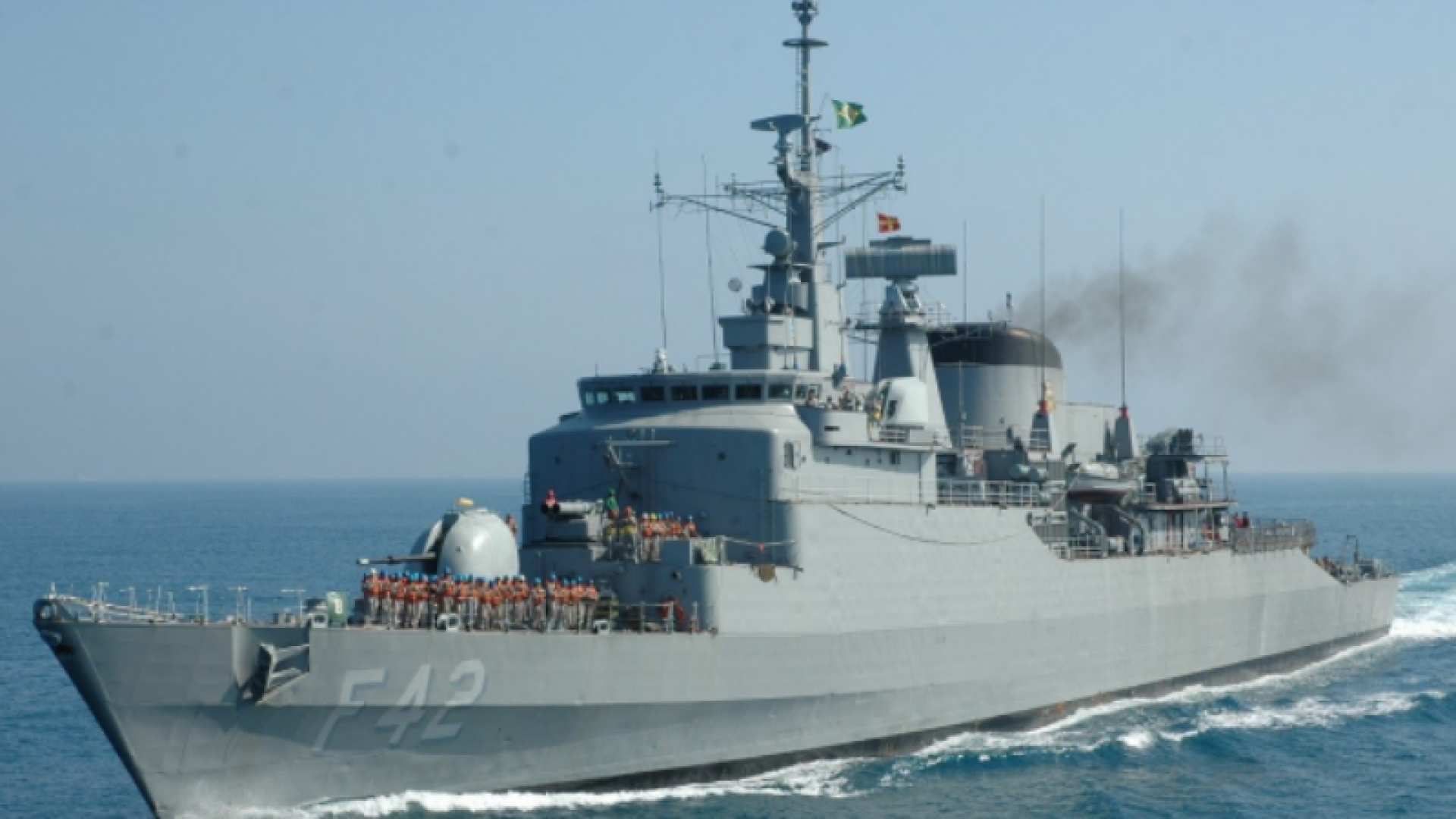 A Fragata Constituição (F-42) chegará ao Porto de Santos nesta sexta-feira (27) e permanecerá atracada até o dia 2 de março.