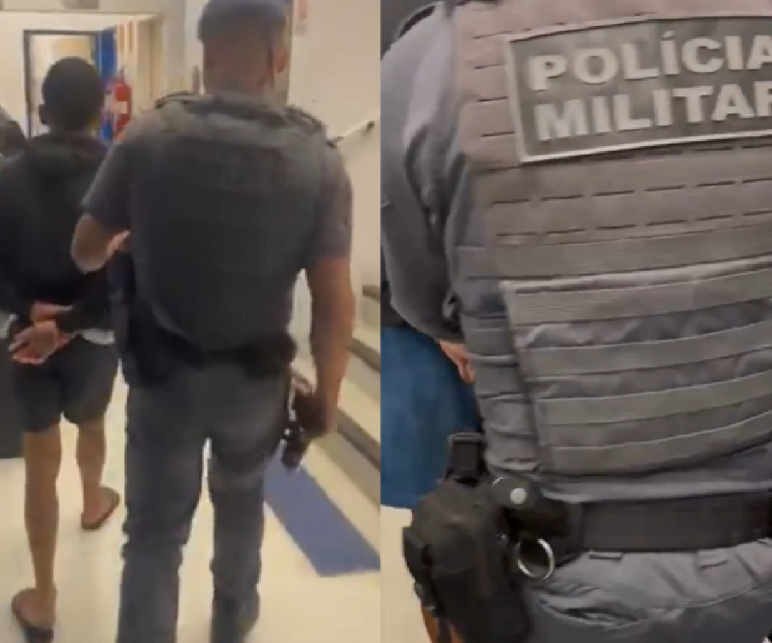 Três menores de idade foram apreendidos pela Polícia Militar após o roubo de uma corrente de ouro no Centro de Santos...