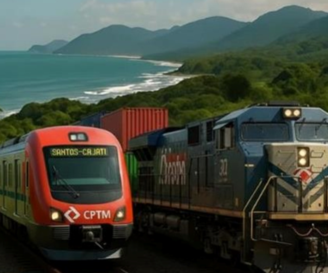 O projeto de ligação ferroviária entre Santos e Cajati, no litoral e no sul do estado de São Paulo, avançou para a fase de anteprojeto...
