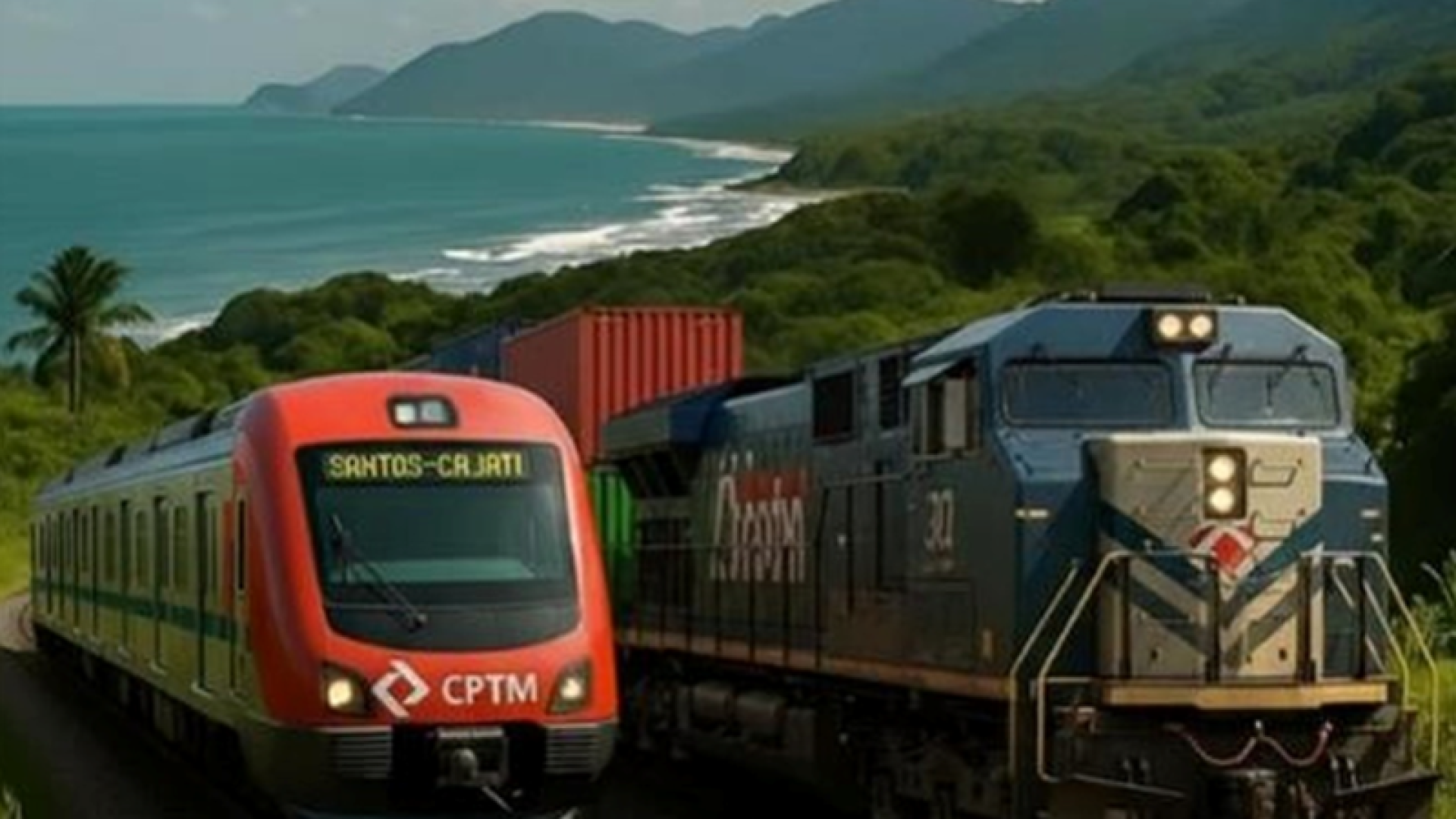 O projeto de ligação ferroviária entre Santos e Cajati, no litoral e no sul do estado de São Paulo, avançou para a fase de anteprojeto...