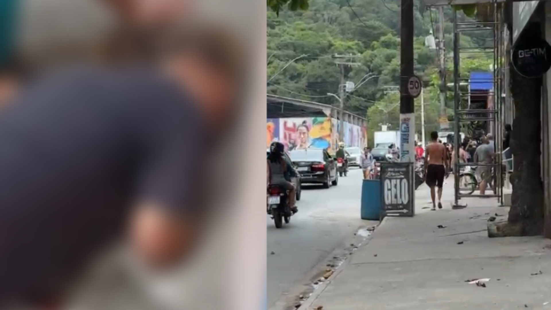 Uma mulher de 42 anos foi baleada na cabeça após uma discussão com um vizinho na Vila Zilda, em Guarujá, no litoral de São Paulo...