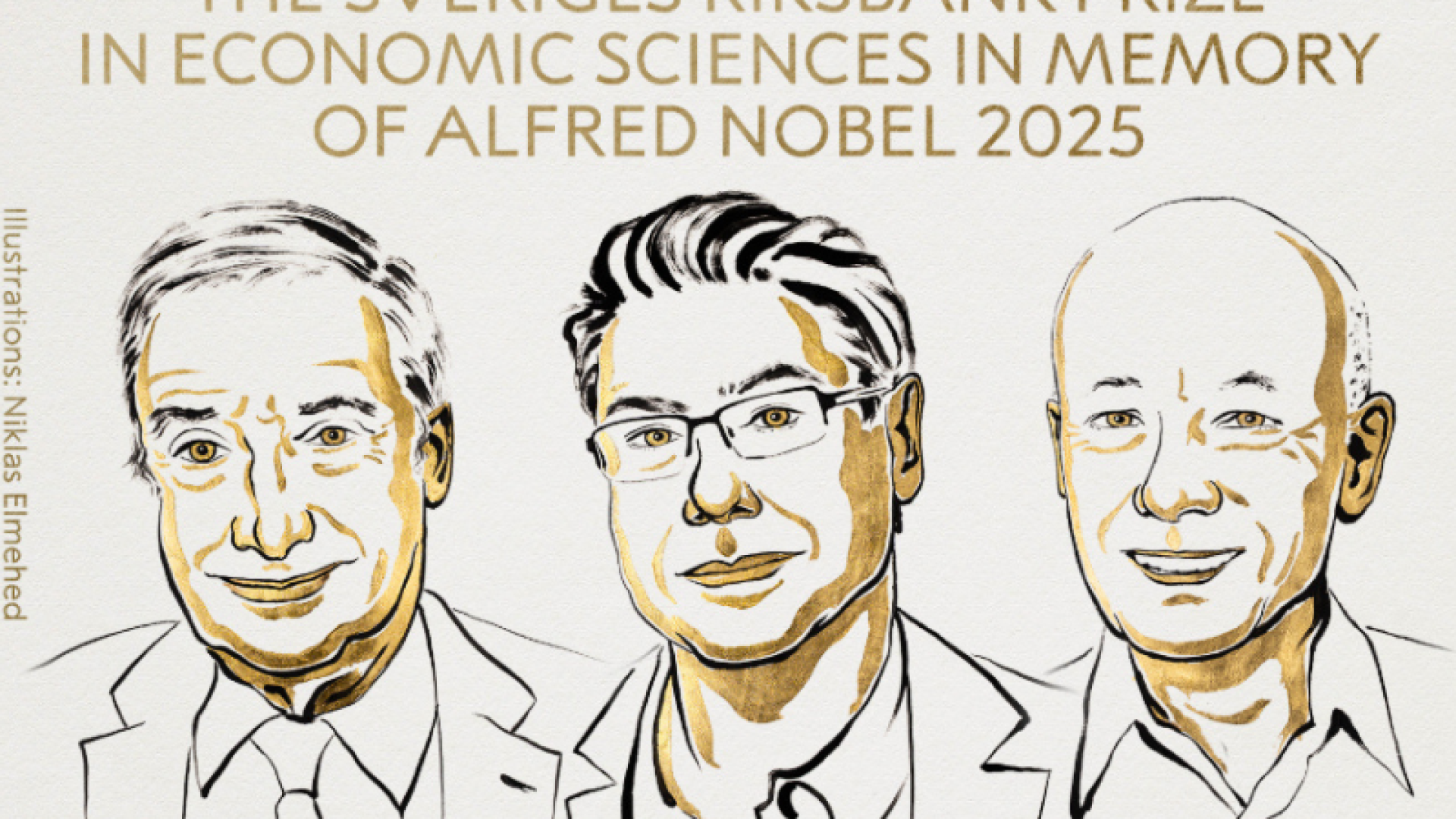 Os economistas Joel Mokyr, Philippe Aghion e Peter Howitt foram os vencedores do Prêmio Nobel de Economia de 2025, anunciado...